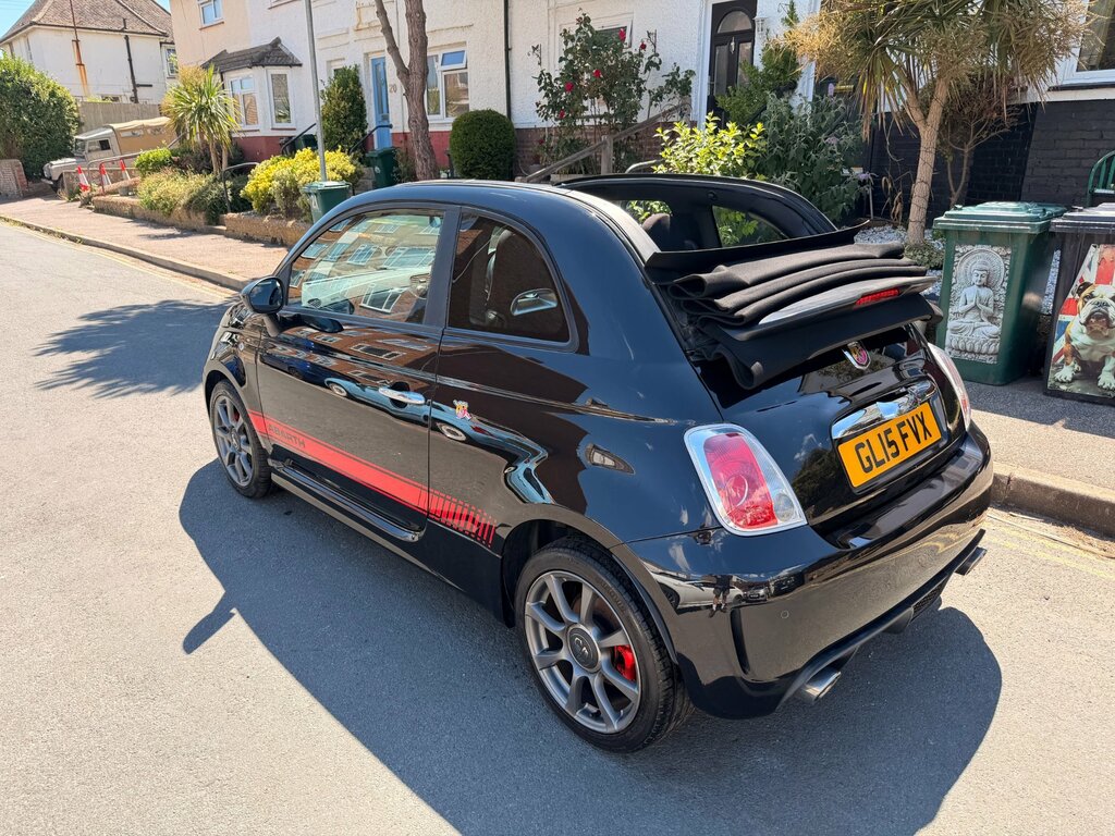 Abarth 500 1.4 T-jet Convertible Euro 5 13 Black #3