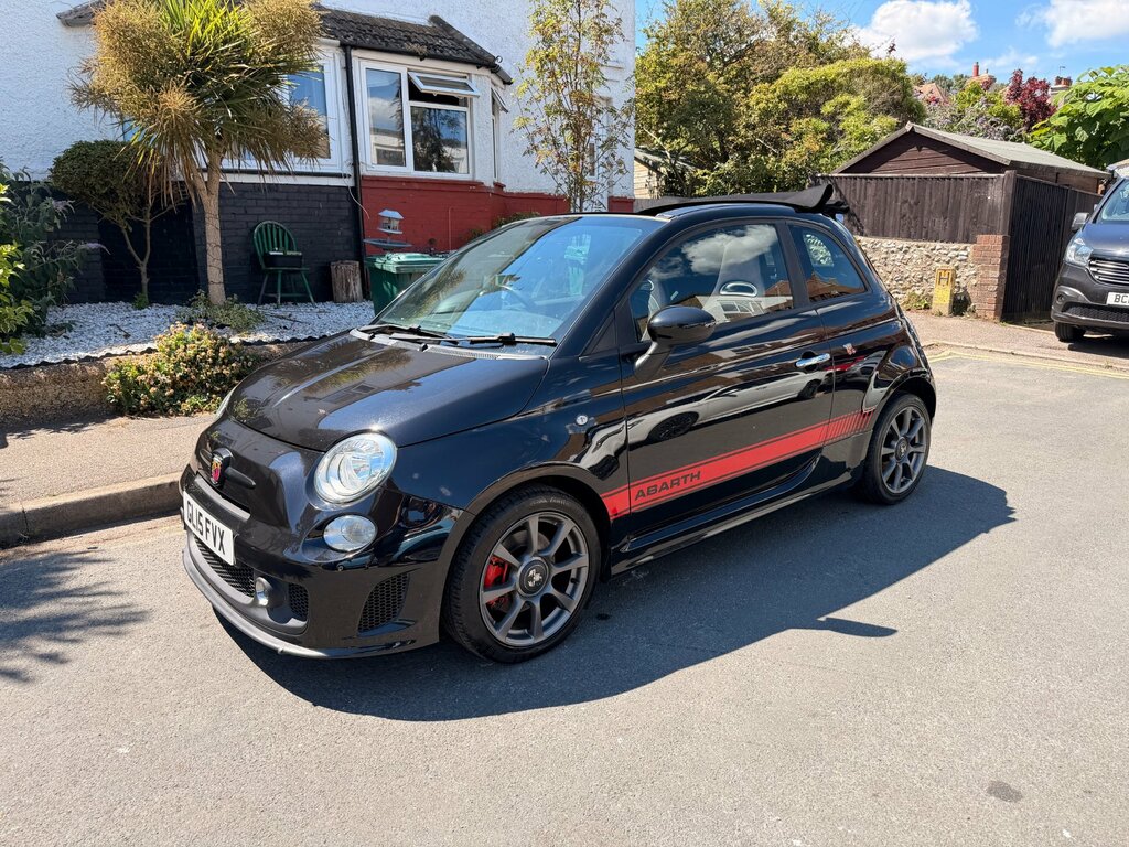 Abarth 500 1.4 T-jet Convertible Euro 5 13 Black