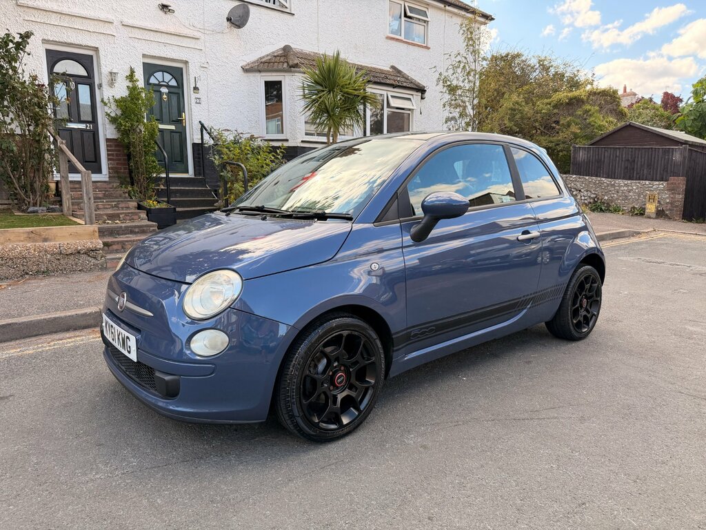 Fiat 500 0.9 Twinair Plus Hatchback Euro Blue