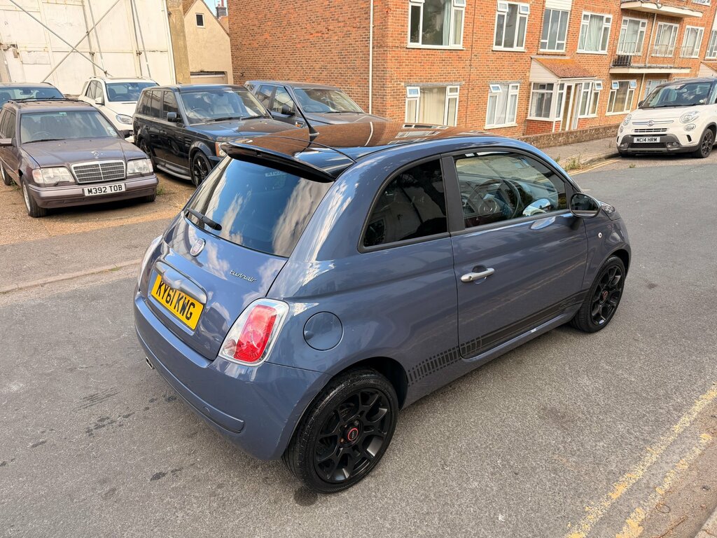 Fiat 500 0.9 Twinair Plus Hatchback Euro Blue #6
