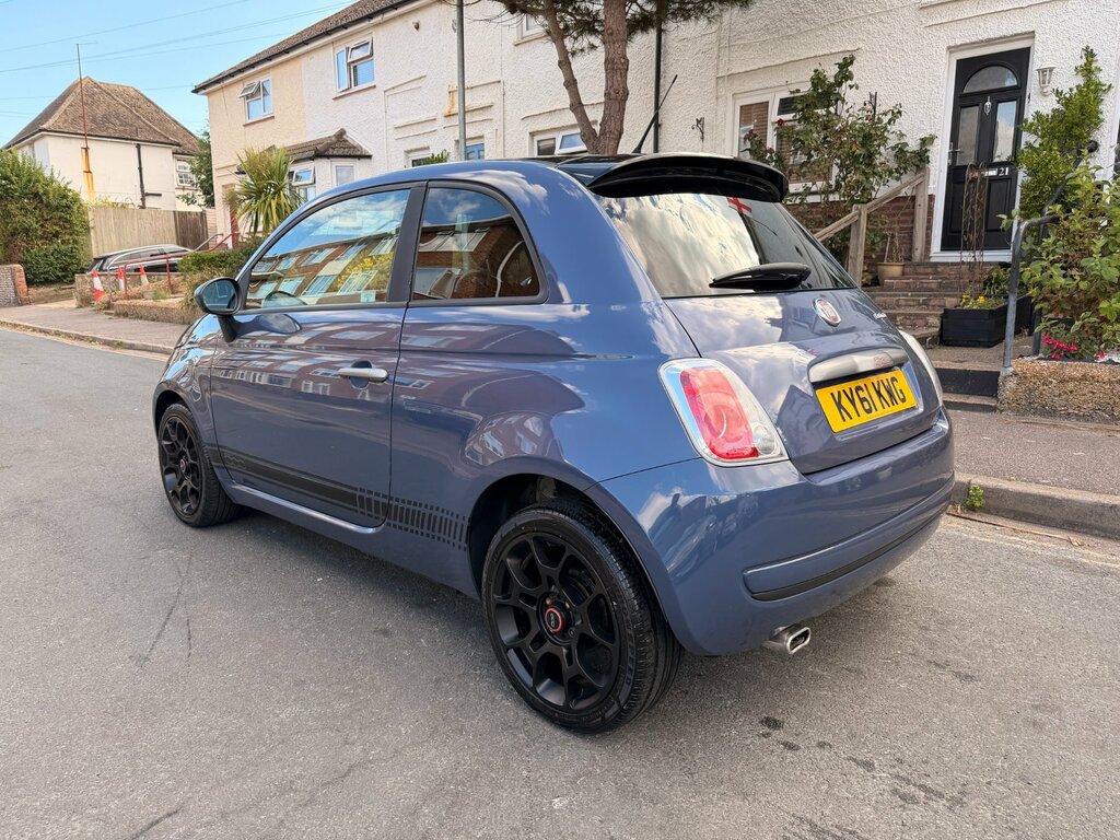 Fiat 500 0.9 Twinair Plus Hatchback Euro Blue #3