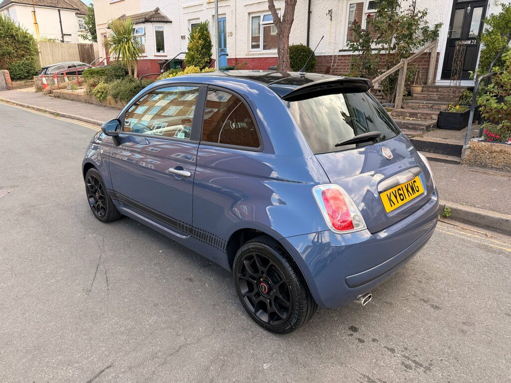 Fiat 500 0.9 Twinair Plus Hatchback Euro Blue #4