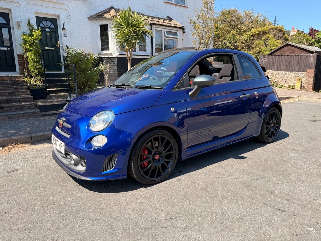 Abarth 595 595C Competizione Mta 3-Door Blue #3