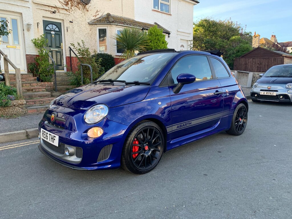Abarth 595 595C Competizione Mta 3-Door Blue