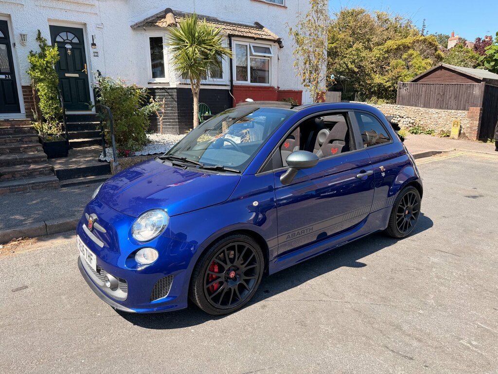 Abarth 595 595C Competizione Mta 3-Door Blue #4