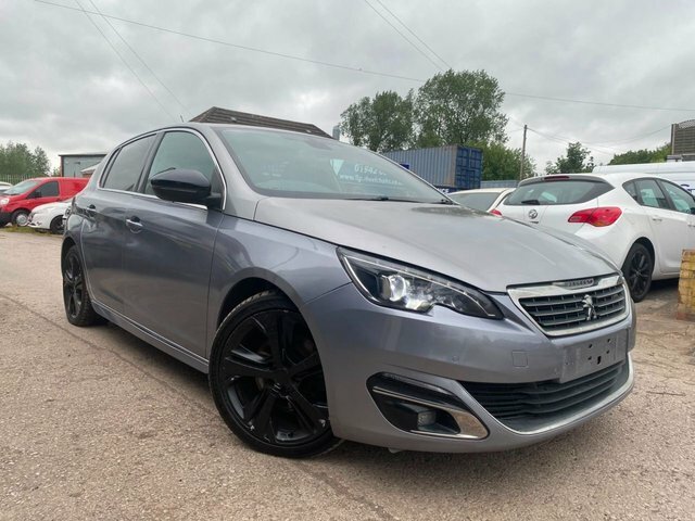 Peugeot 308 Bluehdi Gt Line Hatchback AK16VYC Grey