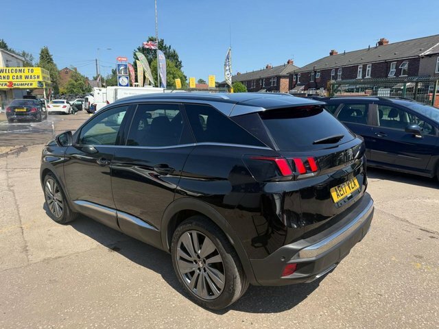 Peugeot 3008 Bluehdi Gt Line Suv AE17VZA Black #6
