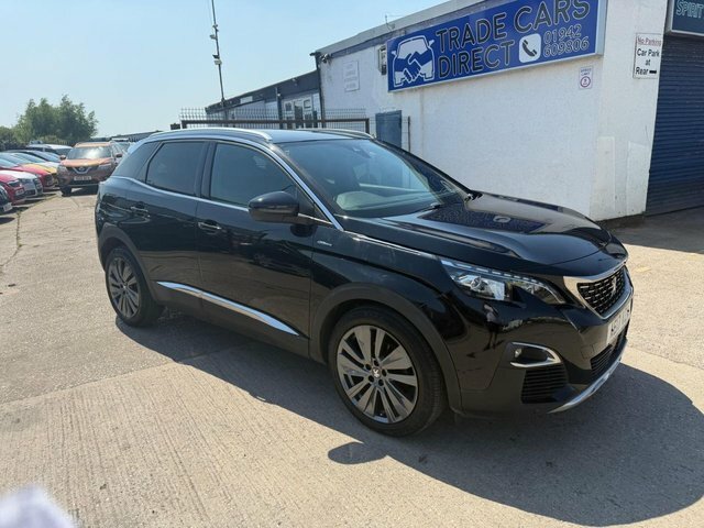 Peugeot 3008 Bluehdi Gt Line Suv AE17VZA Black #2