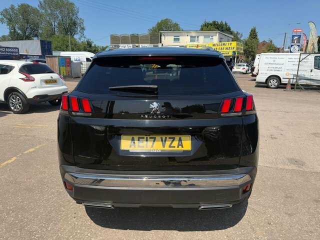 Peugeot 3008 Bluehdi Gt Line Suv AE17VZA Black #5