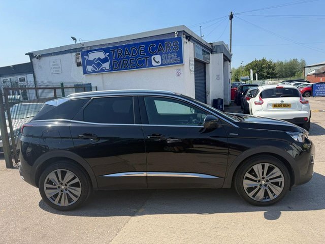 Peugeot 3008 Bluehdi Gt Line Suv AE17VZA Black #3