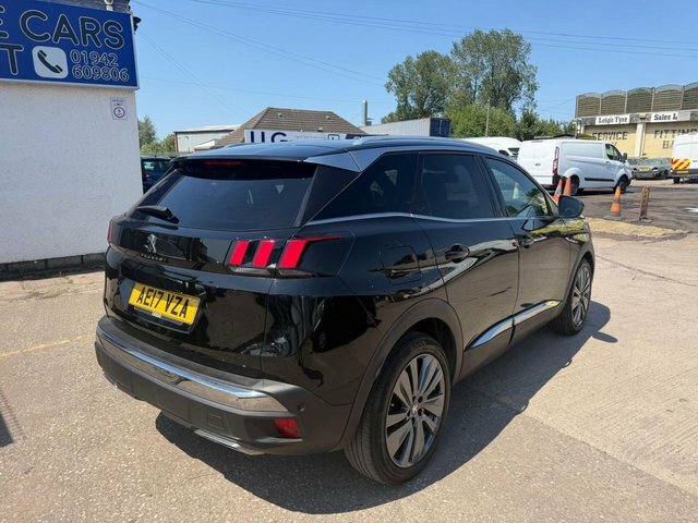 Peugeot 3008 Bluehdi Gt Line Suv AE17VZA Black #4