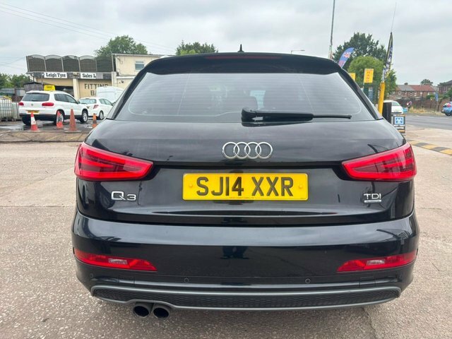 Audi Q3 Tdi S Line Suv SJ14XXR Black #5