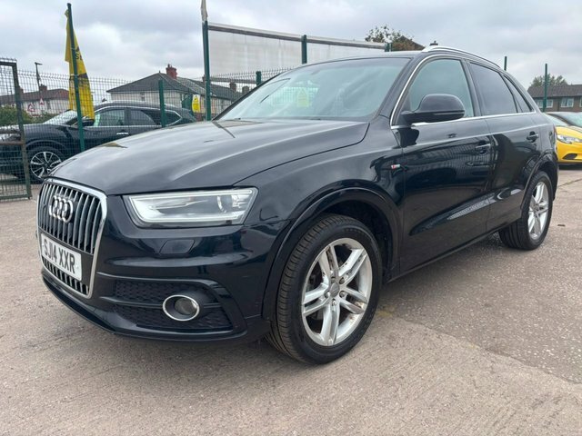 Audi Q3 Tdi S Line Suv SJ14XXR Black #3