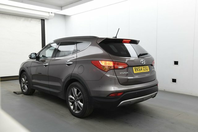 Hyundai Santa Fe Crdi Premium Se Suv Brown #4