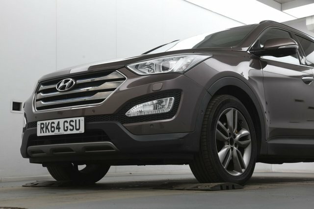 Hyundai Santa Fe Crdi Premium Se Suv Brown #5