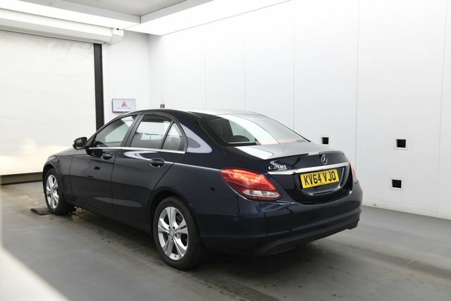 Mercedes-Benz C Class C200 Se Saloon Blue #4