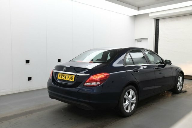 Mercedes-Benz C Class C200 Se Saloon Blue #3