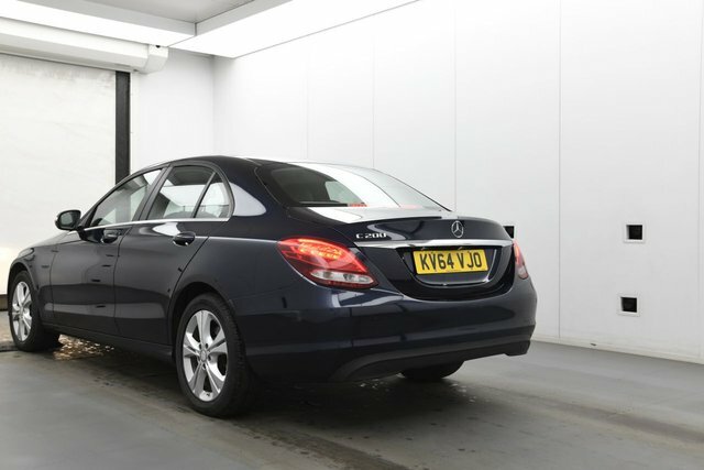 Mercedes-Benz C Class C200 Se Saloon Blue #6