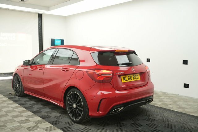 Mercedes-Benz A Class A200d Amg Line Premium Red #3