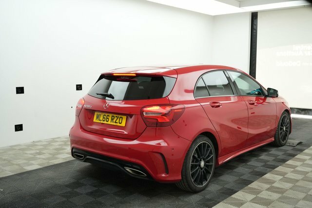 Mercedes-Benz A Class A200d Amg Line Premium Red #4