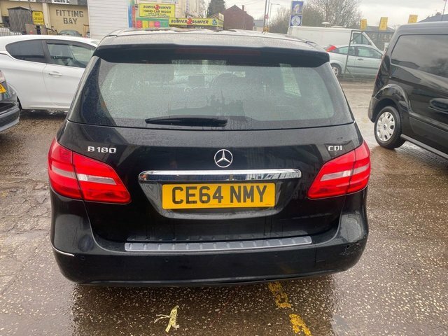 Mercedes-Benz B Class B180 Cdi Se Mpv Black #5