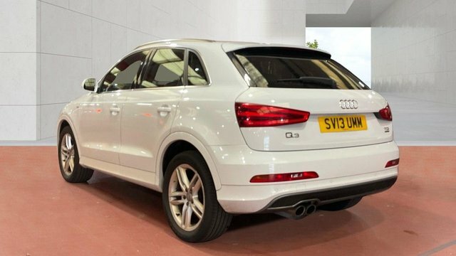 Audi Q3 Tdi S Line Suv White #3