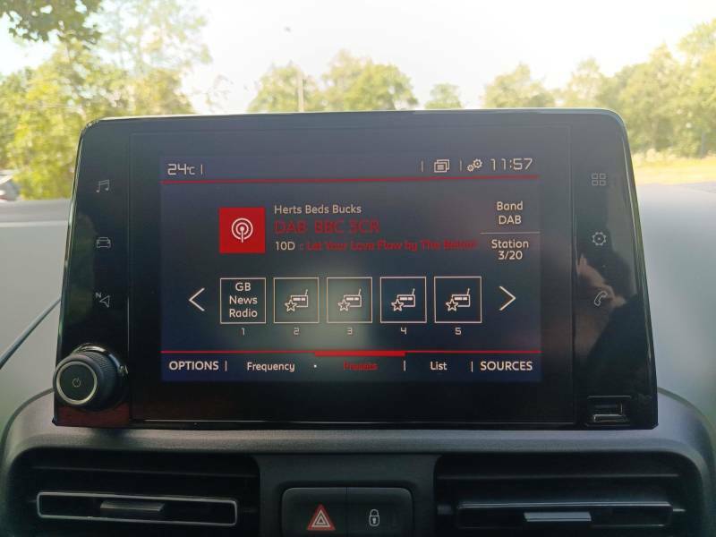Citroen Berlingo 1.2 Puretech Flair Xtr M Mpv Eat Euro 6 BK72KRV Black #4