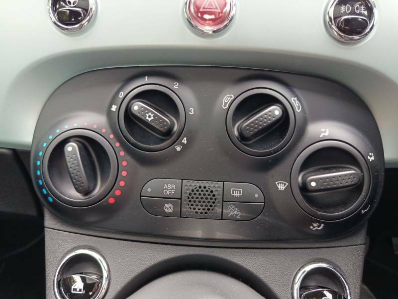 Fiat 500 Standard White #8