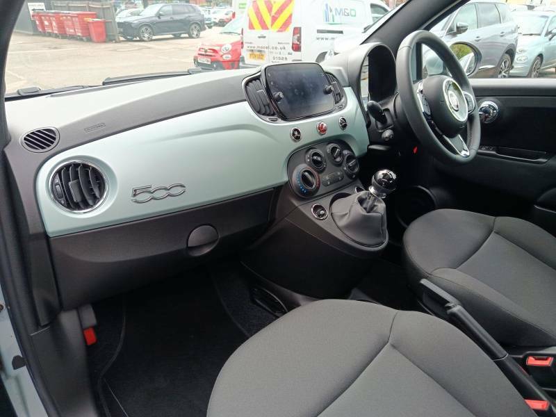 Fiat 500 Standard White #13