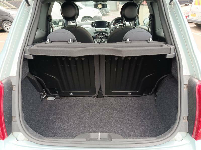 Fiat 500 Standard White #12