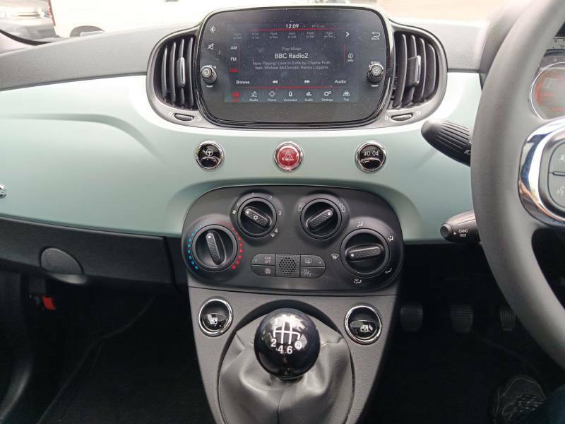 Fiat 500 Standard White #11