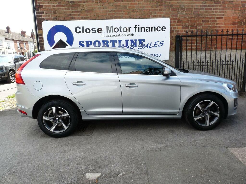 Volvo XC60 Suv 2.4 D4 R-design Lux Nav Awd Euro 6 Ss KP65TZC Silver #2