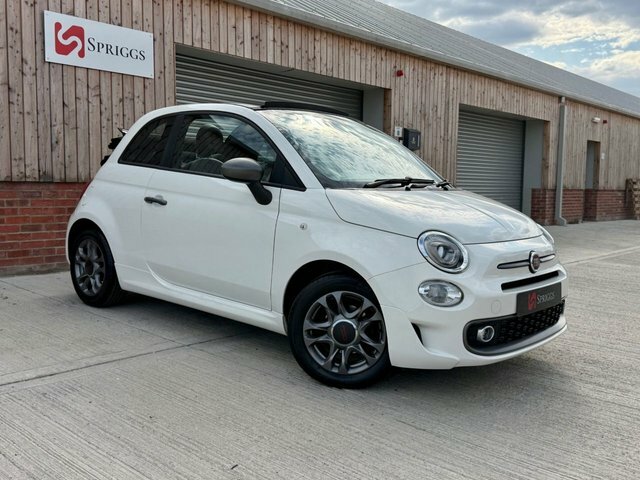 Fiat 500C 2016 1.2 S Convertible Euro 6 S White