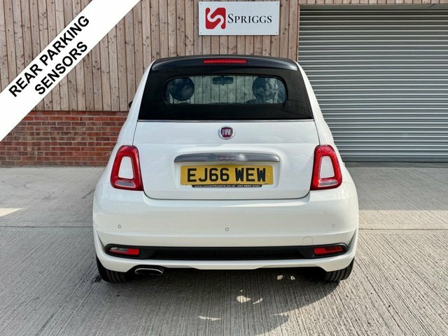 Fiat 500C 2016 1.2 S Convertible Euro 6 S White #5