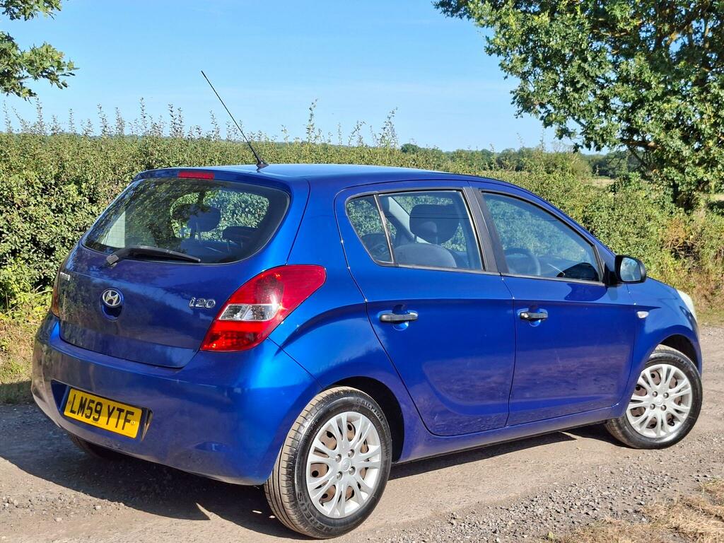 Hyundai I20 1.2 Classic Euro 4 Blue #4