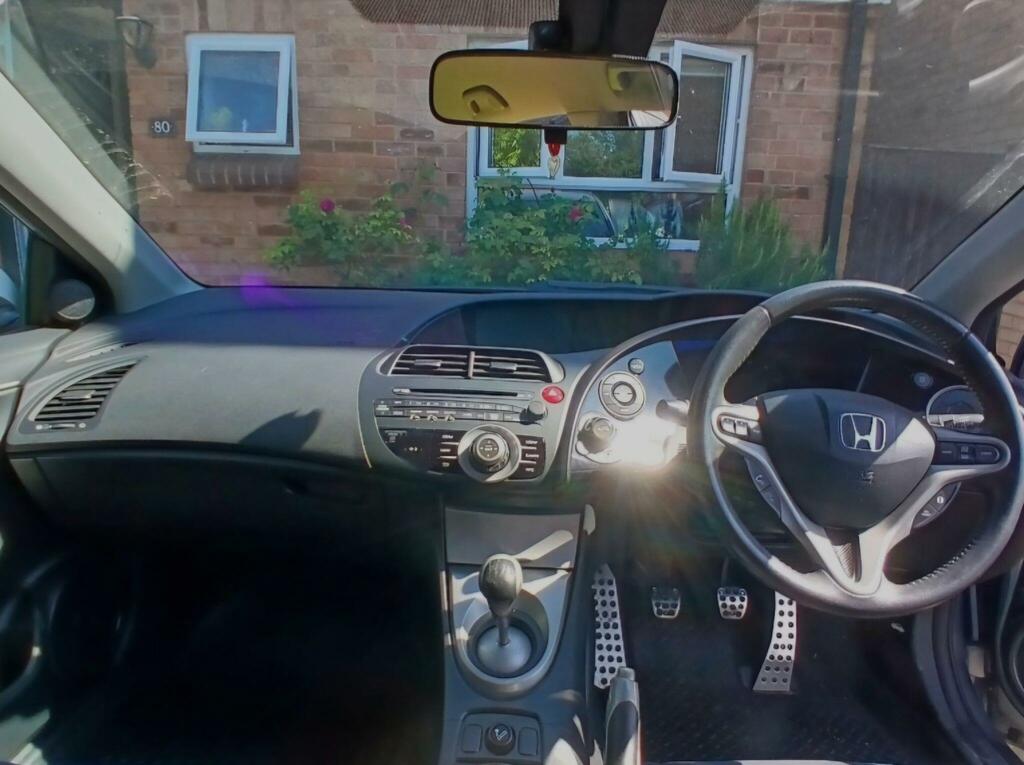 Honda Civic Ex Blue #4