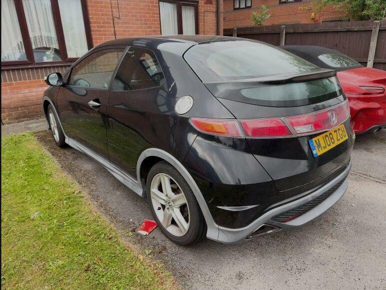 Honda Civic Type S Black #3
