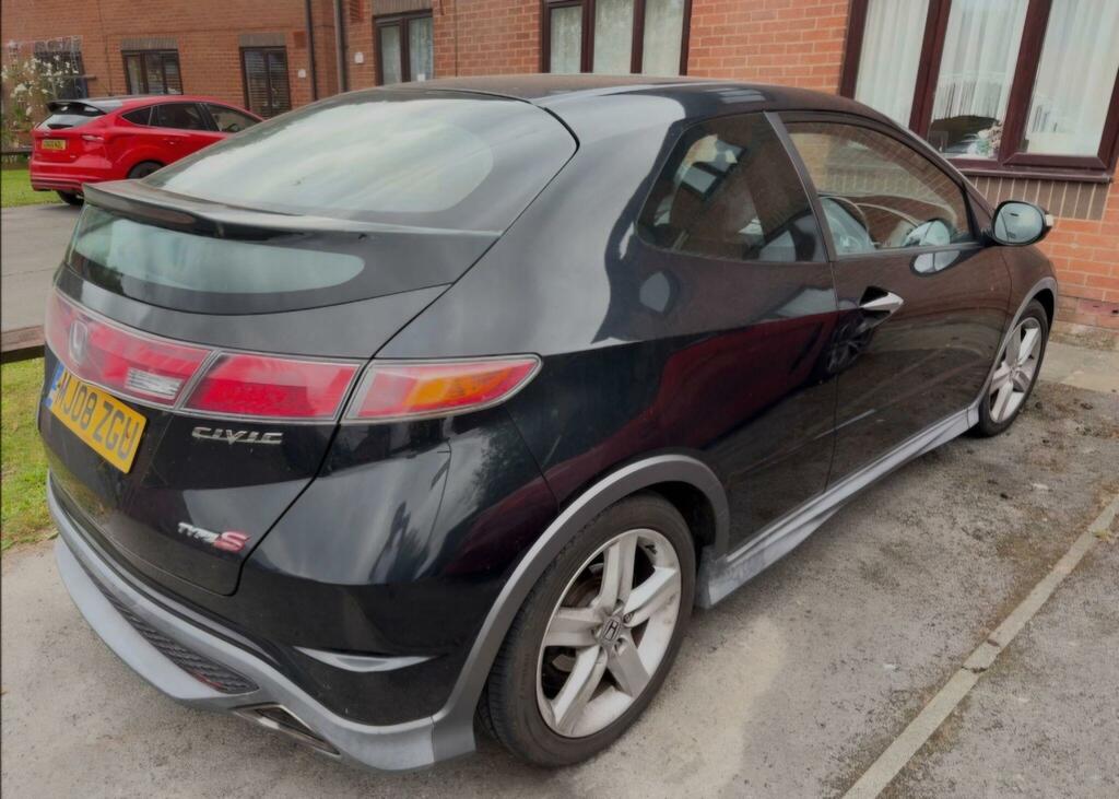 Honda Civic Type S Black #4