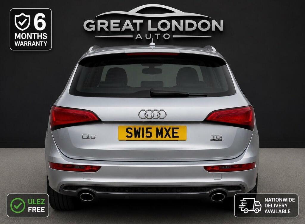 Audi Q5 2.0 Tfsi S Line Quattro Euro 6 Ss Silver #6
