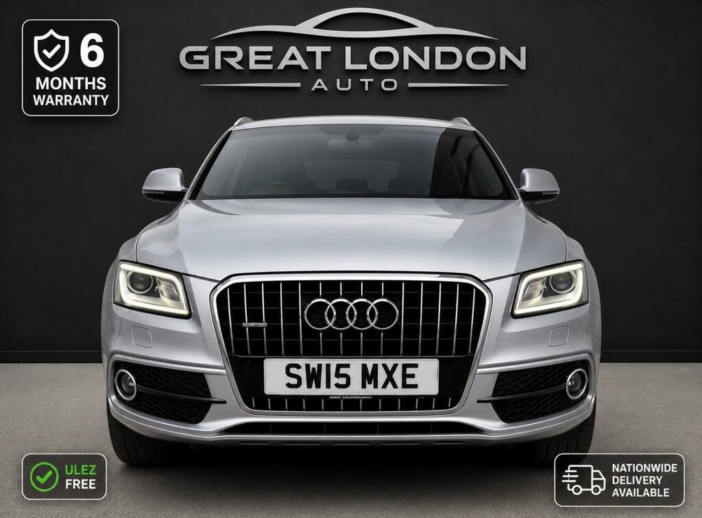 Audi Q5 2.0 Tfsi S Line Quattro Euro 6 Ss Silver #2