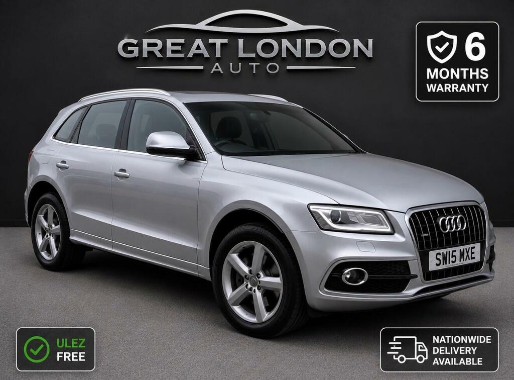 Audi Q5 2.0 Tfsi S Line Quattro Euro 6 Ss Silver #3