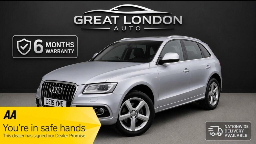 Audi Q5 2.0 Tfsi S Line Quattro Euro 6 Ss Silver