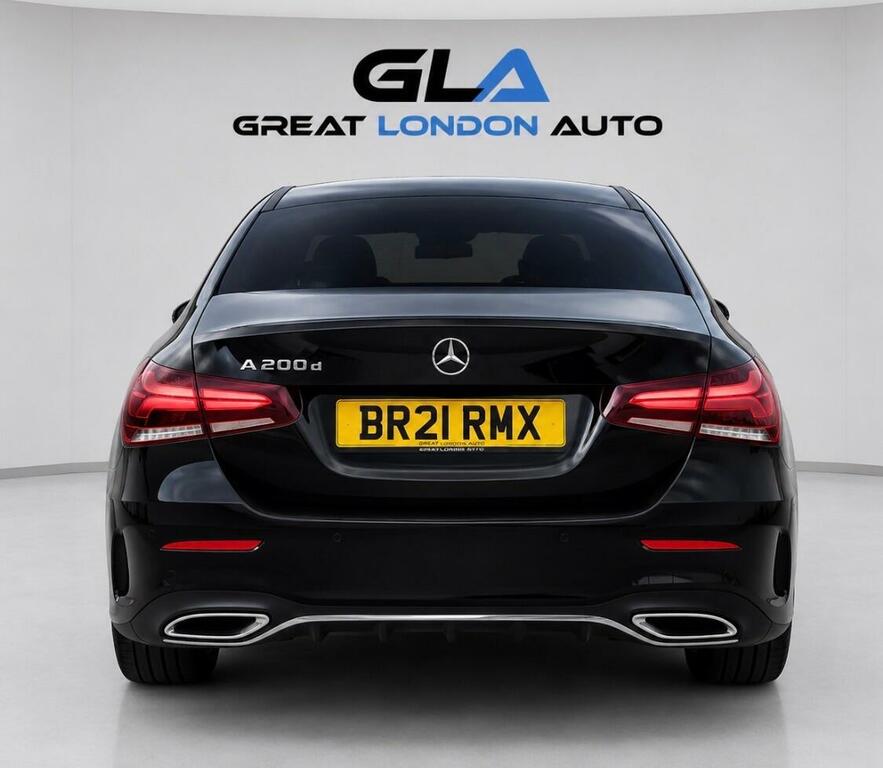 Mercedes-Benz A Class 2.0 A200d Amg Line Executive 8G-dct Euro 6 Ss BR21RMX Black #6