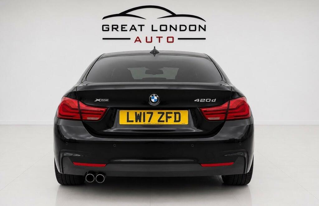 BMW 4 Series Gran Coupe M Sport LW17ZFD Black #5