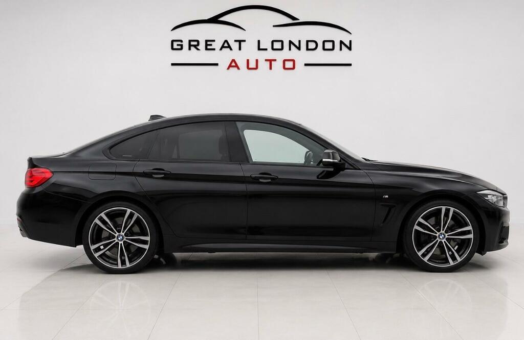 BMW 4 Series Gran Coupe 2.0 420I M Sport Xdrive Euro 6 Ss Black #4