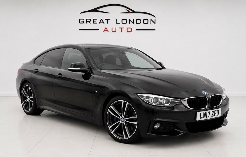 BMW 4 Series Gran Coupe M Sport LW17ZFD Black #3