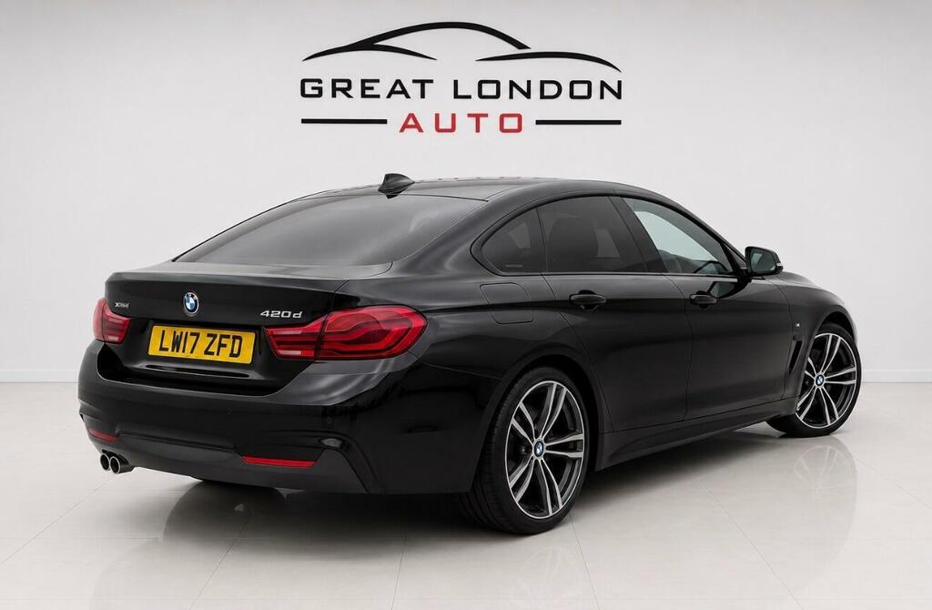 BMW 4 Series Gran Coupe M Sport LW17ZFD Black #4
