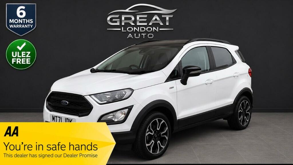 Ford Ecosport 1.0T Ecoboost Active Euro 6 Ss White
