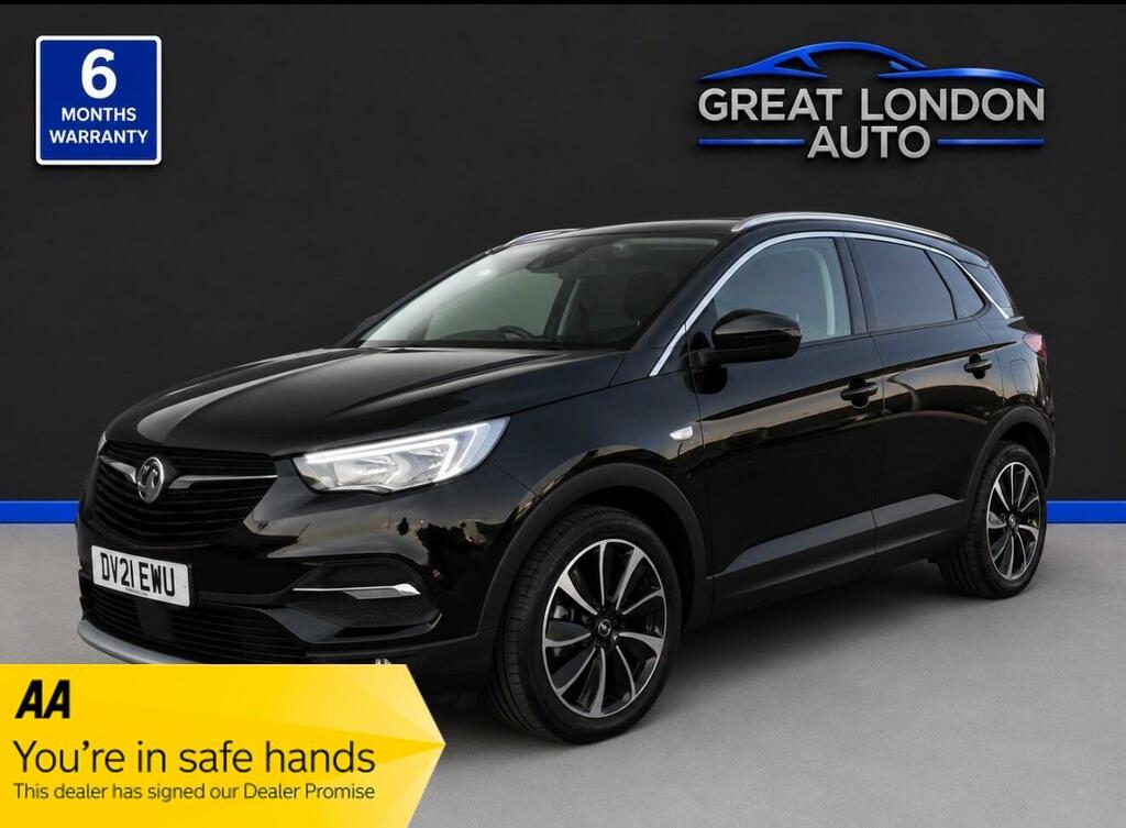 Vauxhall Grandland X 1.2 Turbo Elite Nav Euro 6 Ss Black