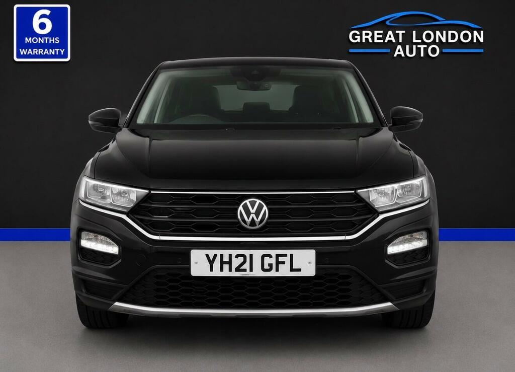 Volkswagen T-Roc 1.5 Tsi Evo Design Cabriolet Euro 6 Ss YH21GFL Black #2